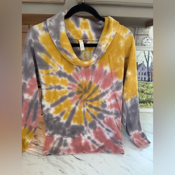 Anthropologie Pilcro tie dye top - Picture 2 of 4